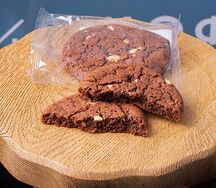 Печенье с шоколадной глазурью