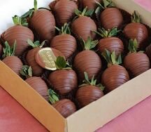 30 клубник в шоколаде