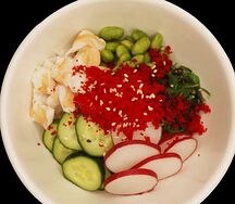 Поке с креветками