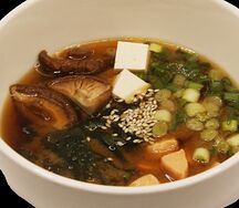 Мисо-суп с лососем