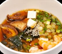Мисо-суп с креветками