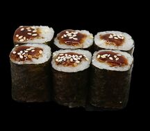 Маки с угрем