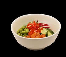 Поке с лососем