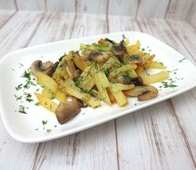 Картофель с грибами