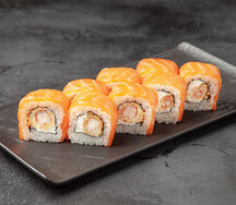 Ролл Филадельфия с креветкой темпура