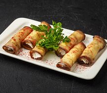 Рулет из баклажанов