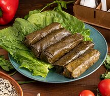 Долма на мангале