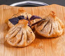 Хинкали с сыром жареные