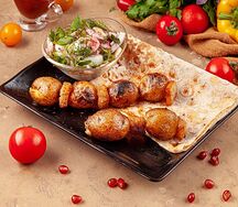 Молодой картофель на мангале