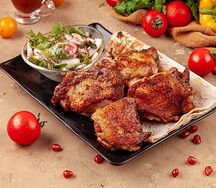 Шашлык из куриных бедер