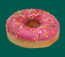 Донат Клубничный