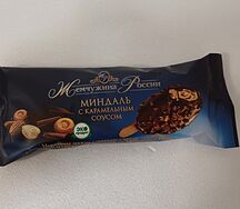 Миндаль с карамельным соусом
