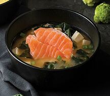 Фуд Мисо с лососем