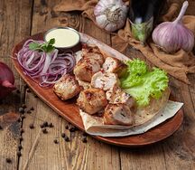 Шашлык из куриного филе