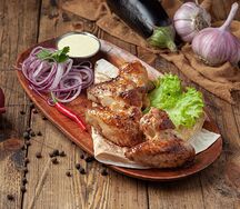 Шашлык из куриных крыльев