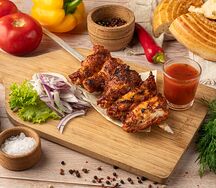 Шашлык из куриных крылышек