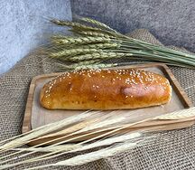 Рулет с курицей, сыром и зеленью