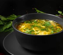 Куриный суп с лапшой