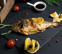 Дорадо запеченная