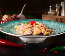  Феттуччине с куриной грудкой