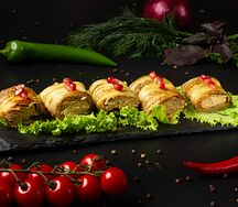 Баклажаны, фаршированные орехами