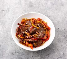 Вок с говядиной