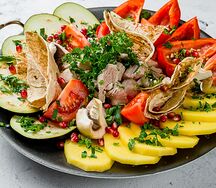 Садж из курицы