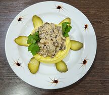 Бефстроганов из телятины