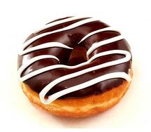 Донат шоколадный