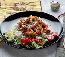 Курица терияки с рисом