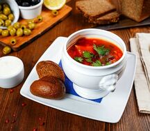 Суп Мясная солянка