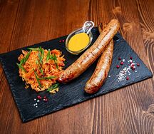 Колбаски Баварские с сыром