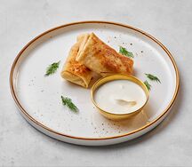 Блинчики с мясом