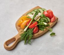 Сет из свежих овощей и зелени