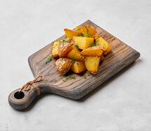 Картофель, жаренный с луком 