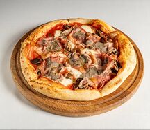 Пицца Прошутто котто и шампиньоны