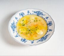 Куриный суп с аньолини