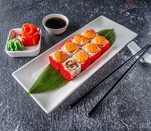 Запеченный ролл с угрем (острый) 8 шт