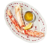 Краб c маслом и чесноком