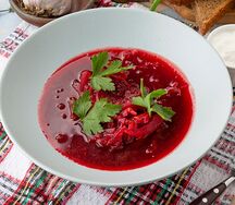 Борщ вегетарианский