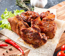 Шашлык из cвинoй шейки