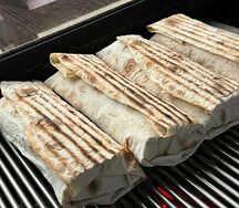Шашлаваш с кусочками свинины