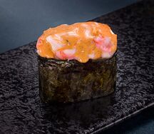 Гункан с креветкой