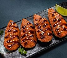 Мидии спайс соус (острые)