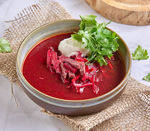 Борщ с говядиной