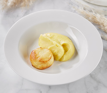 Котлета из палтуса с гарниром