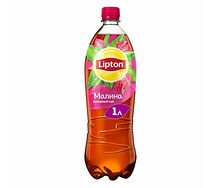Lipton чёрный чай с малиной