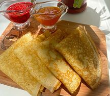 Блинчики с мясом