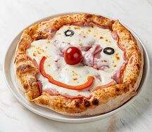 Пицца с ветчиной и сыром
