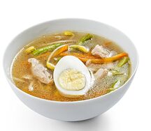 Рамен мисо с курицей